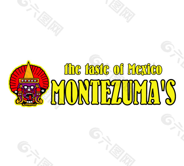 Montezuma_s_Restaurant logo设计欣赏 Montezuma_s_Restaurant食物品牌标志下载标志设计欣赏