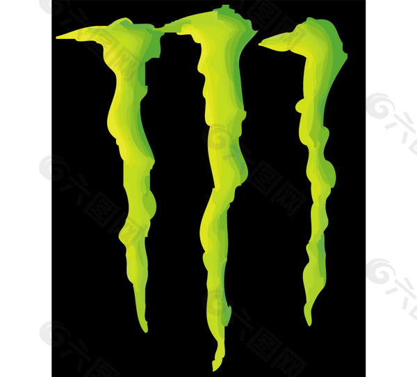 Monster_Energy_Beverage_Co_ logo设计欣赏 Monster_Energy_Beverage_Co_食物品牌标志下载标志设计欣赏