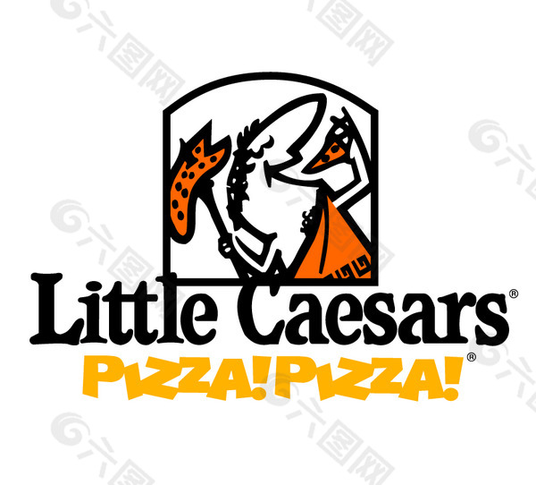 little_caesars_pizza(2) logo設計欣賞 little_caesars_pizza(2)食物