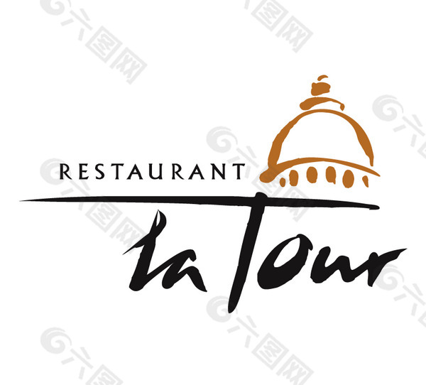 La_Tour logo设计欣赏 La_Tour知名餐厅LOGO下载标志设计欣赏