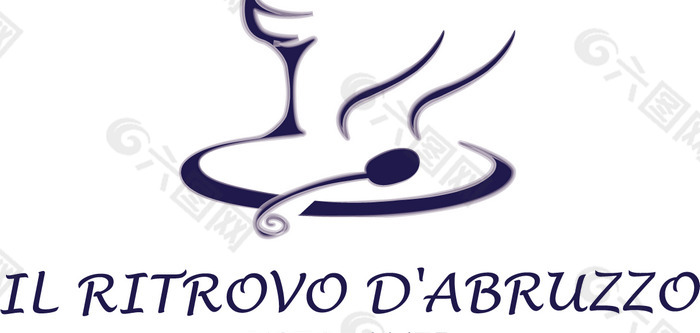 IL_RITROVO_D_ABRUZZO logo设计欣赏 IL_RITROVO_D_ABRUZZO知名餐厅标志下载标志设计欣赏