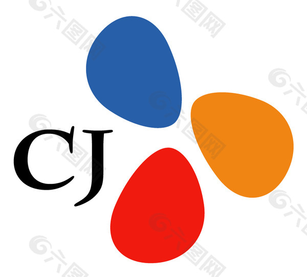 CJ logo设计欣赏 CJ名牌食品LOGO下载标志设计欣赏