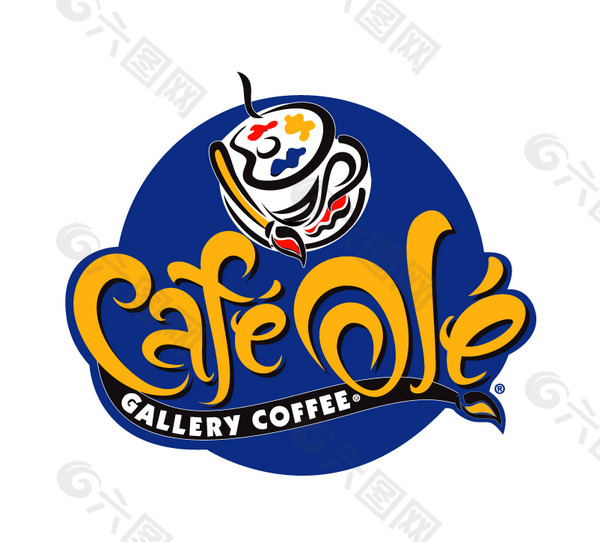 Cafe_Ole logo设计欣赏 Cafe_Ole名牌食品标志下载标志设计欣赏