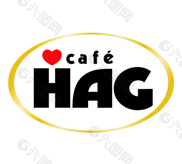 Cafe_Hag logo设计欣赏 Cafe_Hag名牌食品标志下载标志设计欣赏