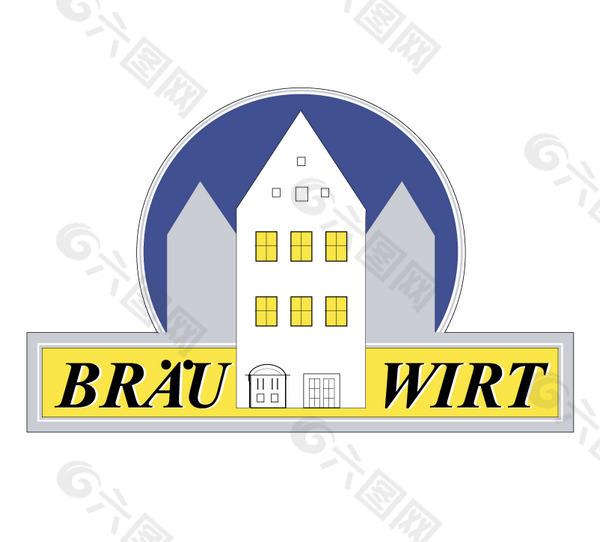 Brauwirt logo设计欣赏 Brauwirt名牌食品标志下载标志设计欣赏