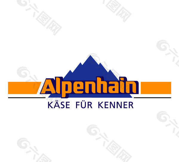 Alpenhain logo设计欣赏 Alpenhain知名食品标志下载标志设计欣赏