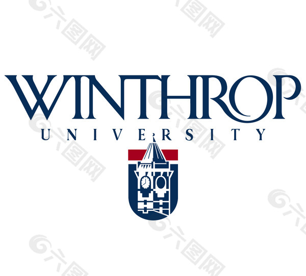 Winthrop_University logo设计欣赏 Winthrop_University知名学校LOGO下载标志设计欣赏