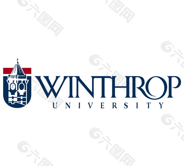 Winthrop_University(1) logo设计欣赏 Winthrop_University(1)知名学校LOGO下载标志设计欣赏