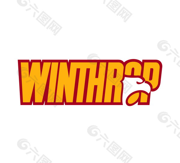 Winthrop_Eagles(8) logo设计欣赏 Winthrop_Eagles(8)知名学校LOGO下载标志设计欣赏