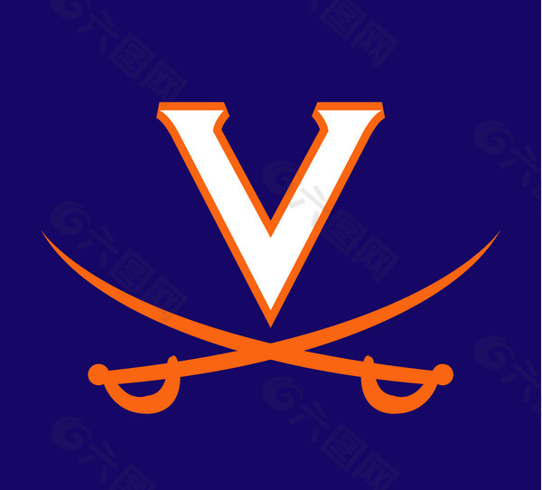 Virginia_Cavaliers(3) logo设计欣赏 Virginia_Cavaliers(3)知名学校LOGO下载标志设计欣赏