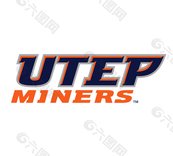UTEP_Miners(4) logo设计欣赏 UTEP_Miners(4)知名学校标志下载标志设计欣赏