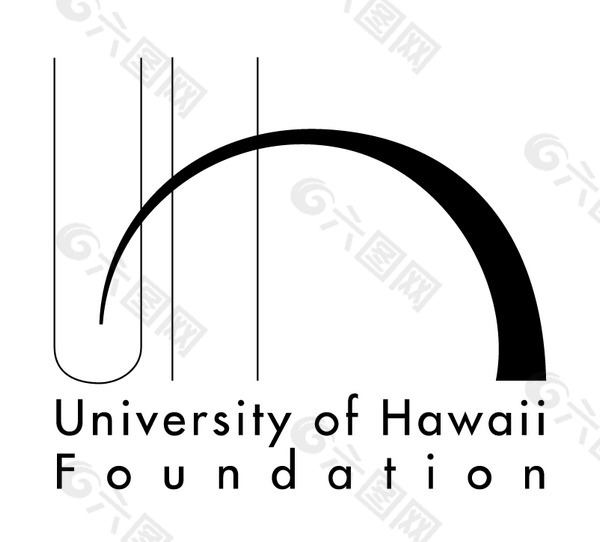 UHF logo设计欣赏 UHF传统大学LOGO下载标志设计欣赏