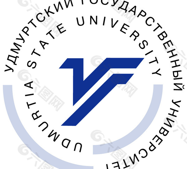 Udmurtia_State_University logo设计欣赏 Udmurtia_State_University传统大学标志下载标志设计欣赏