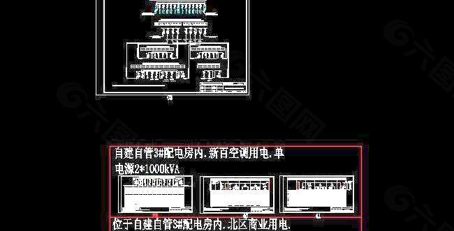 10kV电气主接线示意图