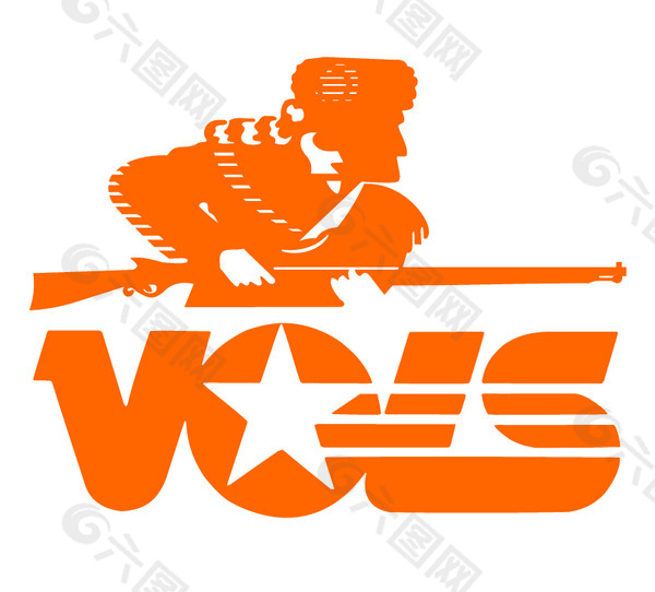 Tennessee_Vols(6) logo设计欣赏 Tennessee_Vols(6)大学体育队LOGO下载标志设计欣赏