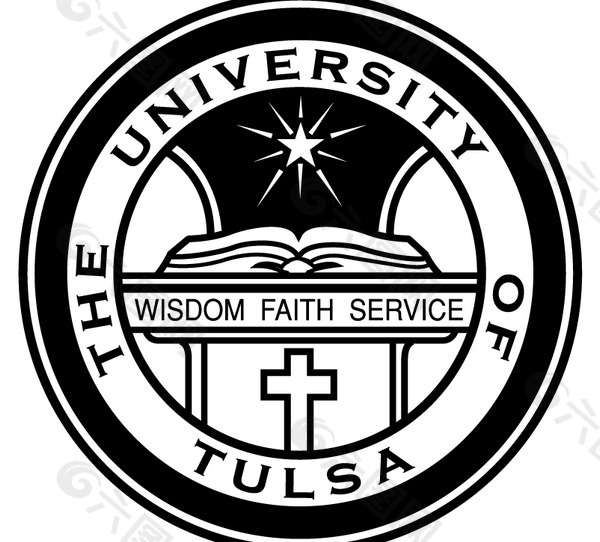 The_University_of_Tulsa(1) logo设计欣赏 The_University_of_Tulsa(1)大学体育队LOGO下载标志设计欣赏
