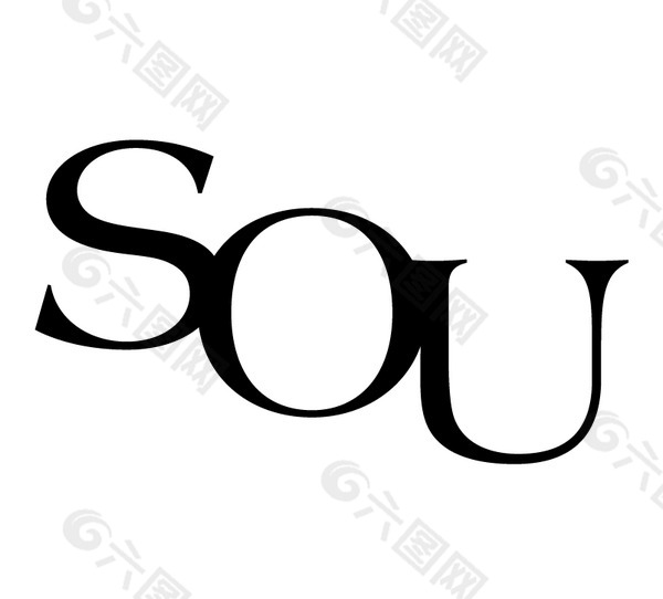 SOU logo设计欣赏 SOU大学体育队标志下载标志设计欣赏