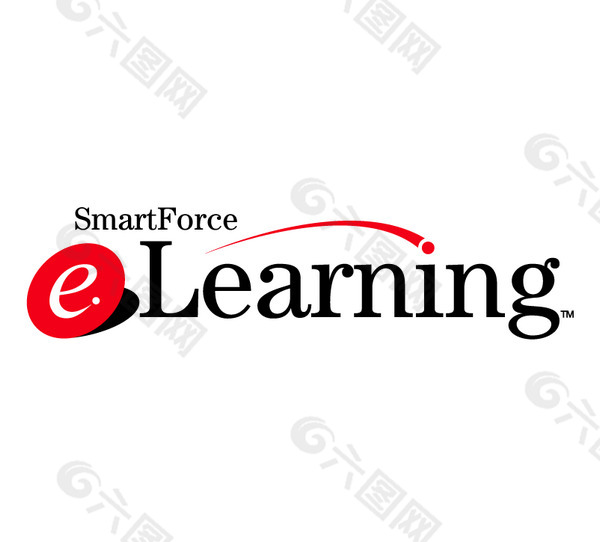 SmartForce_e-Learning logo设计欣赏 SmartForce_e-Learning高级中学LOGO下载标志设计欣赏