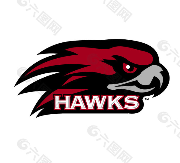 Saint_Joseph_s_Hawks(4) logo设计欣赏 Saint_Joseph_s_Hawks(4)高级中学LOGO下载标志设计欣赏