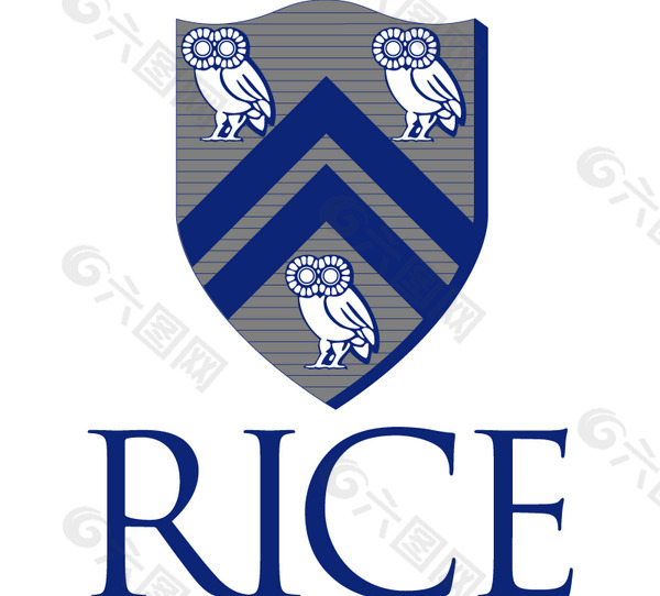 Rice_University logo设计欣赏 Rice_University高级中学标志下载标志设计欣赏