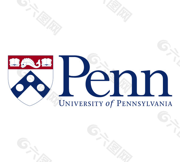 Penn(1) logo设计欣赏 Penn(1)综合大学LOGO下载标志设计欣赏