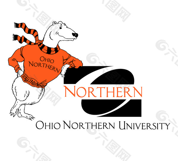 Ohio_Northern_University(6) logo设计欣赏 Ohio_Northern_University(6)综合大学LOGO下载标志设计欣赏
