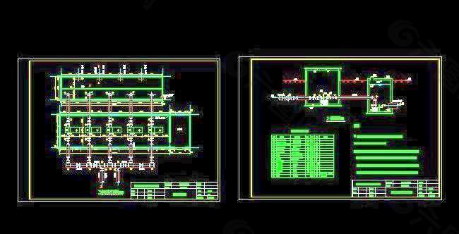 净水厂二级泵房给排水设计施工图