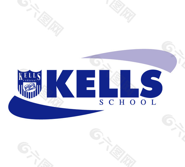 Kells_School logo设计欣赏 Kells_School高等学府标志下载标志设计欣赏