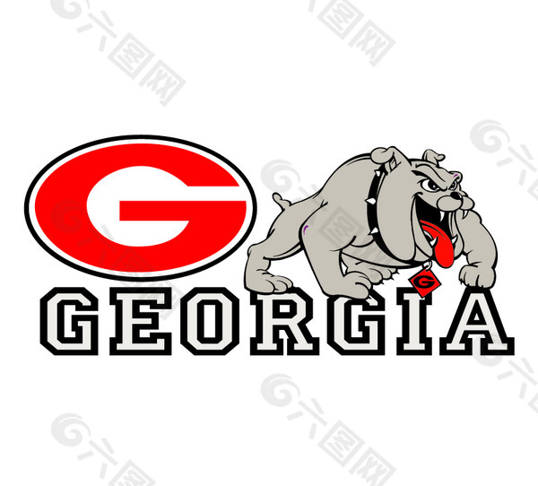 Georgia_Bulldogs(4) logo设计欣赏 Georgia_Bulldogs(4)培训机构标志下载标志设计欣赏