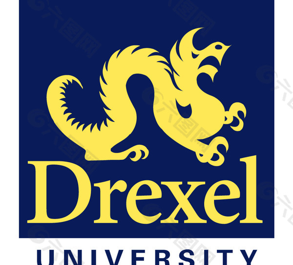 Drexel_University logo设计欣赏 Drexel_University教育机构标志下载标志设计欣赏