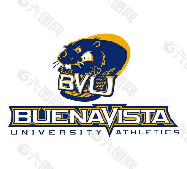 BVU_Beavers logo设计欣赏 BVU_Beavers学校标志下载标志设计欣赏