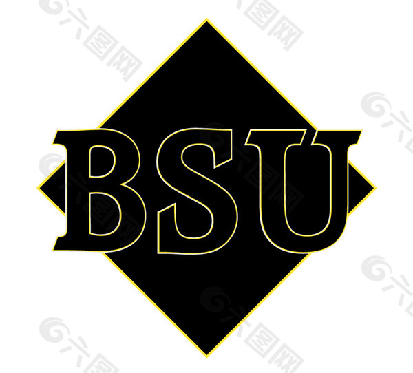 BSU(1) logo设计欣赏 BSU(1)学校标志下载标志设计欣赏