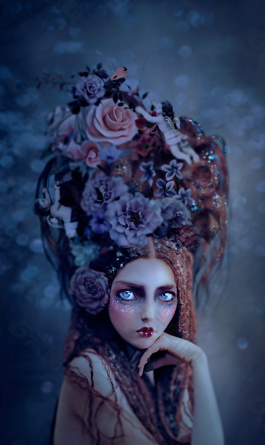 位图 插画师 natalie shau 免费素材