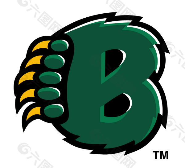 Baylor_Bears(5) logo设计欣赏 Baylor_Bears(5)大学LOGO下载标志设计欣赏