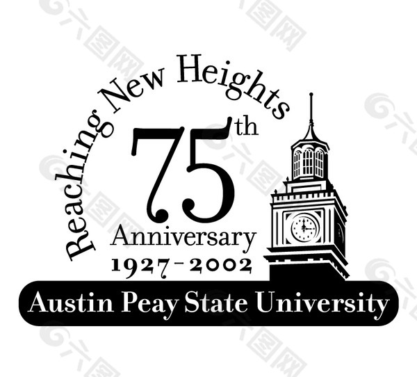 Austin_Peay(2) logo设计欣赏 Austin_Peay(2)大学LOGO下载标志设计欣赏