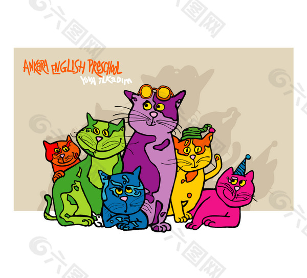 Ankara_English_Preschool(1) logo设计欣赏 Ankara_English_Preschool(1)大学标志下载标志设计欣赏