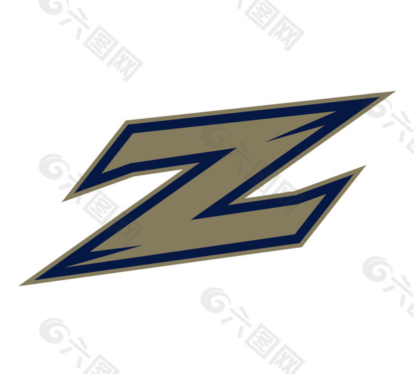 Akron_Zips(3) logo设计欣赏 Akron_Zips(3)大学标志下载标志设计欣赏