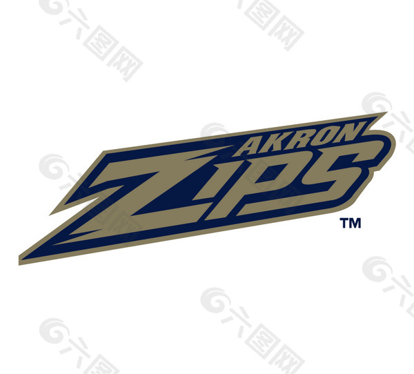 Akron_Zips(10) logo设计欣赏 Akron_Zips(10)大学标志下载标志设计欣赏