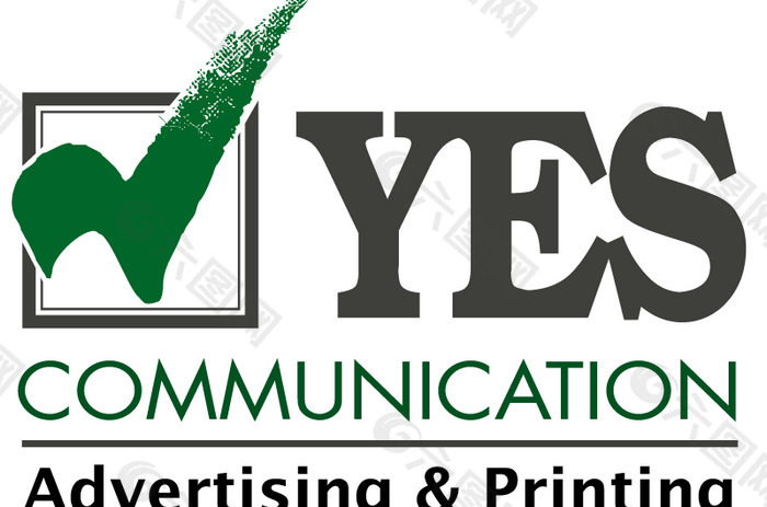 Yes_Communication logo设计欣赏 Yes_Communication设计标志下载标志设计欣赏