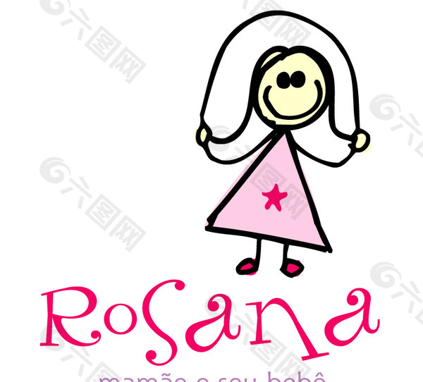 Rosana_mamae_e_seu_bebe logo设计欣赏 Rosana_mamae_e_seu_bebe设计公司LOGO下载标志设计欣赏
