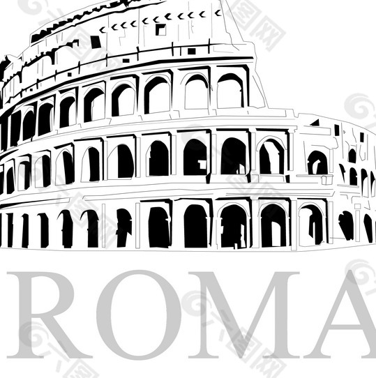 Roma logo设计欣赏 Roma设计公司LOGO下载标志设计欣赏