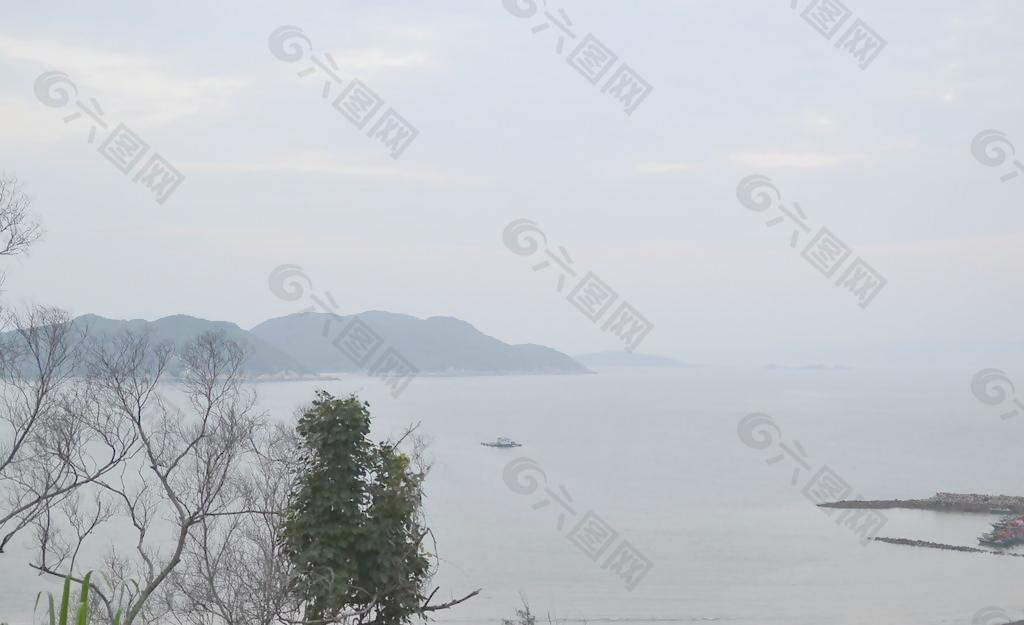 上川岛月亮湾海景图片
