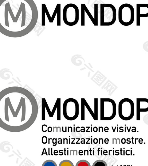 Mondopi_S_r_l_ logo设计欣赏 Mondopi_S_r_l_广告标志下载标志设计欣赏