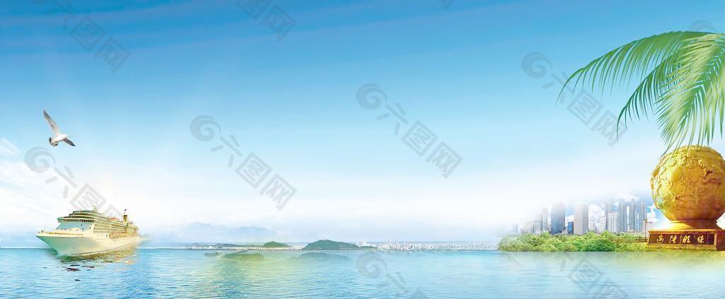 防城港海景图图片