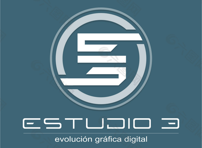 estudio_3 logo设计欣赏 estudio_3设计LOGO下载标志设计欣赏