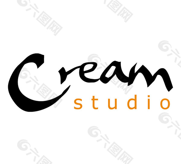 cream_studio logo設計欣賞 cream_studio工作室標誌下載標誌設計欣賞