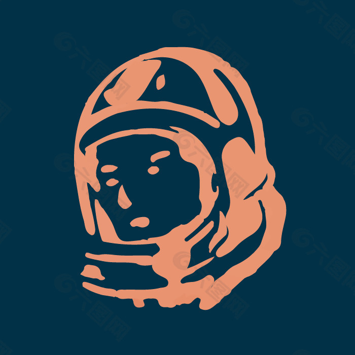印花矢量图 人物 宇航员 航天员 男装 免费素材