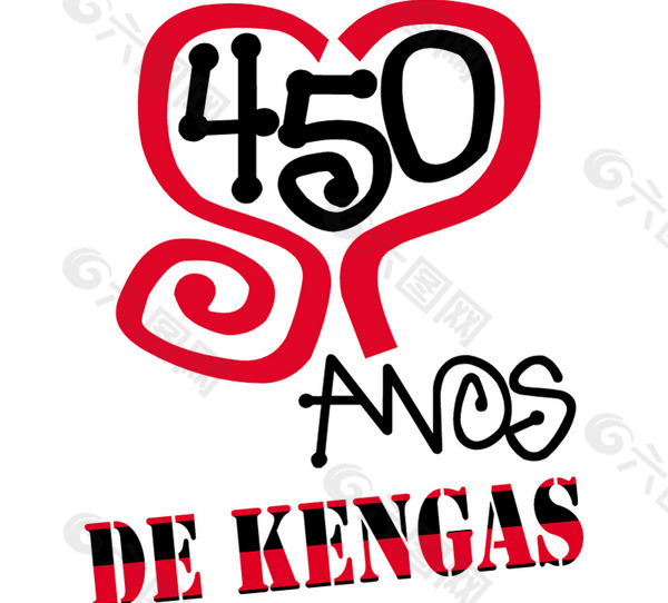 450_Anos_de_Kengas logo设计欣赏 450_Anos_de_Kengas广告公司标志下载标志设计欣赏