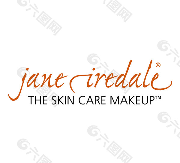 Jane_Iredale logo设计欣赏 Jane_Iredale化妆品标志下载标志设计欣赏