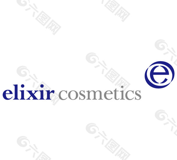 Elixir_Cosmetics logo设计欣赏 Elixir_Cosmetics护理品LOGO下载标志设计欣赏